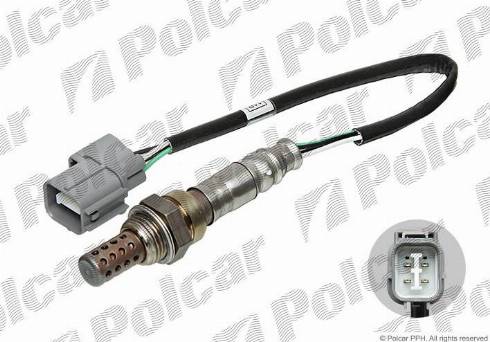 Polcar DOX-1409 - Лямбда-зонд, датчик кисню autozip.com.ua