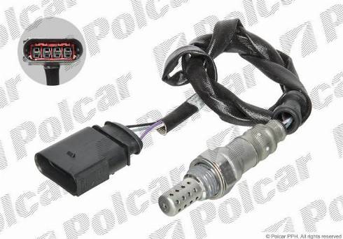 Polcar DOX-2008 - Лямбда-зонд, датчик кисню autozip.com.ua