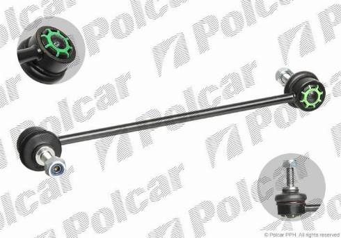 Polcar R-670T - Тяга / стійка, стабілізатор autozip.com.ua