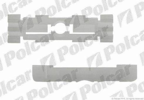 Polcar RX20516 - Зажим, молдинг / захисна накладка autozip.com.ua