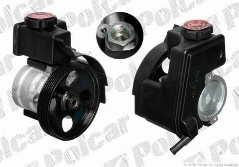 Polcar S5023001 - Гідравлічний насос, рульове управління, ГУР autozip.com.ua