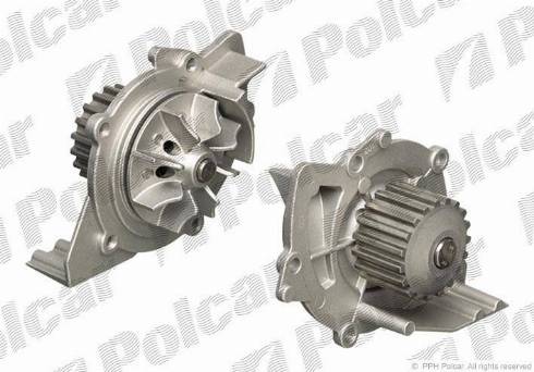 Polcar S10-033 - Водяний насос + комплект зубчатого ременя autozip.com.ua