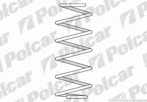 Polcar SU24092 - Пружина ходової частини autozip.com.ua