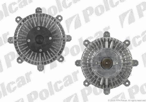 Polcar SV-6033S - Зчеплення, вентилятор радіатора autozip.com.ua