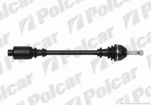 Polcar T49102 - Приводний вал autozip.com.ua