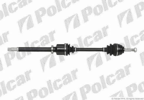 Polcar T49218 - Приводний вал autozip.com.ua