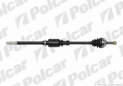 Polcar T39084 - Приводний вал autozip.com.ua