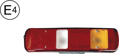 Poliplast 240.16105D - Задній ліхтар autozip.com.ua