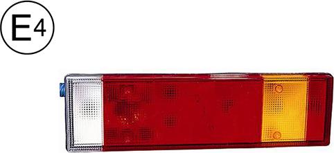 Poliplast 240.17102D - Задній ліхтар autozip.com.ua