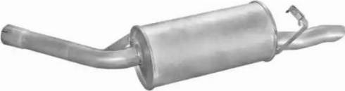 Polmo 08.57 - Глушник вихлопних газів кінцевий autozip.com.ua