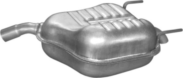 Polmo 17.615 - Глушник вихлопних газів кінцевий autozip.com.ua