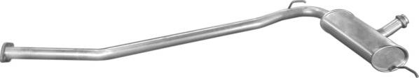 Polmo 21195 - Середній глушник вихлопних газів autozip.com.ua