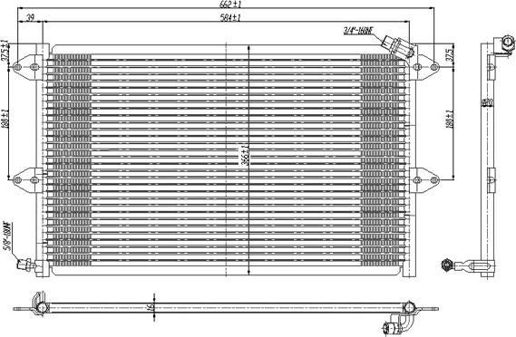 PowerMax 7110468 - Конденсатор, кондиціонер autozip.com.ua