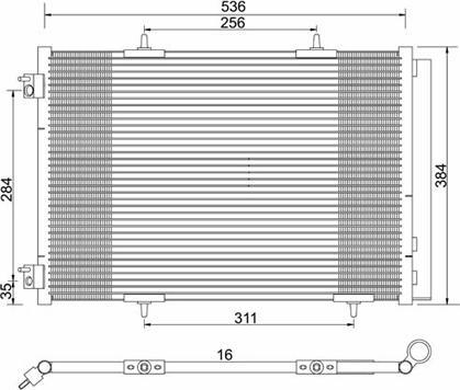PowerMax 7110415 - Конденсатор, кондиціонер autozip.com.ua