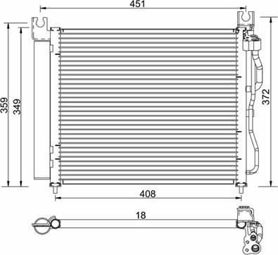 PowerMax 7110527 - Конденсатор, кондиціонер autozip.com.ua