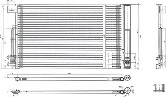 PowerMax 7110611 - Конденсатор, кондиціонер autozip.com.ua