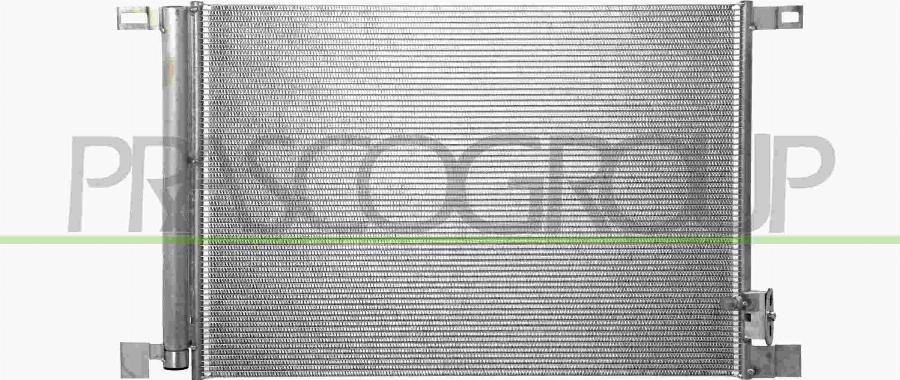Prasco AD834C001 - Конденсатор, кондиціонер autozip.com.ua