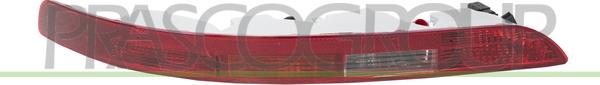 Prasco AD8204363 - Фара заднього ходу autozip.com.ua