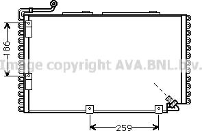Prasco AI5107 - Конденсатор, кондиціонер autozip.com.ua
