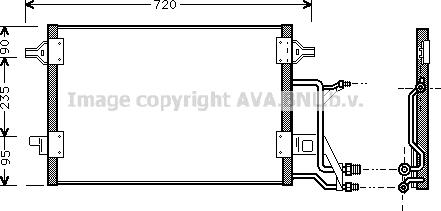 Prasco AI5176 - Конденсатор, кондиціонер autozip.com.ua