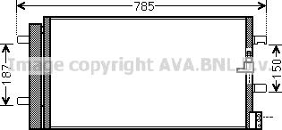Prasco AI5352D - Конденсатор, кондиціонер autozip.com.ua