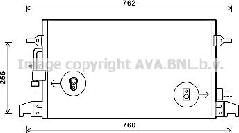 Prasco AI5324 - Конденсатор, кондиціонер autozip.com.ua