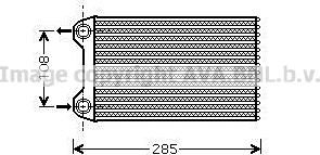 Prasco AIA6254 - Теплообмінник, опалення салону autozip.com.ua