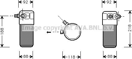 Prasco AID153 - Осушувач, кондиціонер autozip.com.ua