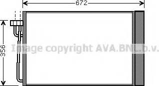 Prasco BW5267 - Конденсатор, кондиціонер autozip.com.ua