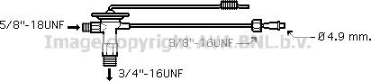 Prasco BW1358 - Розширювальний клапан, кондиціонер autozip.com.ua