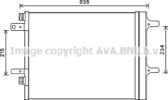 Prasco CNA5308D - Конденсатор, кондиціонер autozip.com.ua