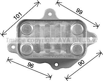 Prasco DW3439 - Масляний радіатор, рухове масло autozip.com.ua