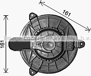 Prasco FD8668 - Електродвигун, вентиляція салону autozip.com.ua