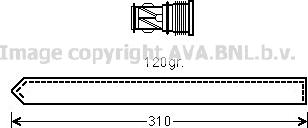 Prasco FDD616 - Осушувач, кондиціонер autozip.com.ua