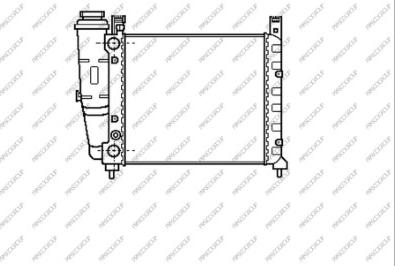 Prasco FT127R002 - Радіатор, охолодження двигуна autozip.com.ua