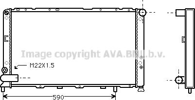 Prasco FT2144 - Радіатор, охолодження двигуна autozip.com.ua