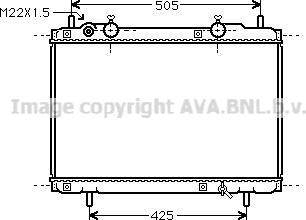 Prasco FT2184 - Радіатор, охолодження двигуна autozip.com.ua