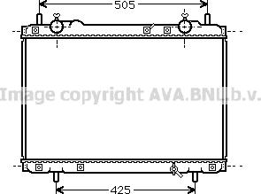 Prasco FT2270 - Радіатор, охолодження двигуна autozip.com.ua