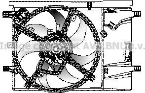 Prasco FT7533 - Вентилятор, охолодження двигуна autozip.com.ua