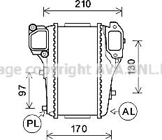 Prasco HD4301 - Интеркулер autozip.com.ua