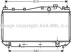 Prasco HD2113 - Радіатор, охолодження двигуна autozip.com.ua