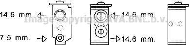 Prasco HY1363 - Розширювальний клапан, кондиціонер autozip.com.ua