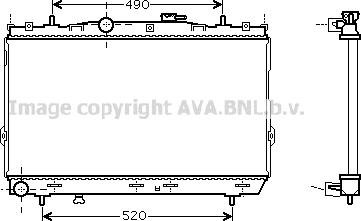 Prasco HY2185 - Радіатор, охолодження двигуна autozip.com.ua