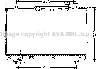 Prasco HYA2109 - Радіатор, охолодження двигуна autozip.com.ua