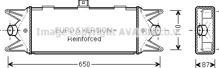 Prasco IV4099 - Интеркулер autozip.com.ua