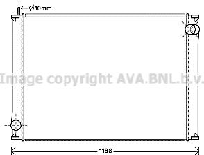 Prasco IV2119 - Радіатор, охолодження двигуна autozip.com.ua