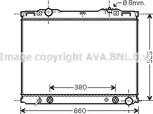 Prasco KAA2139 - Радіатор, охолодження двигуна autozip.com.ua