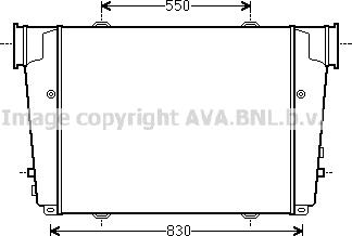 Prasco MN4060 - Интеркулер autozip.com.ua