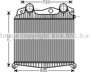 Prasco MN4017 - Інтеркулер autozip.com.ua