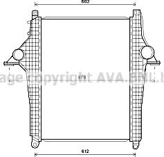 Prasco MN4075 - Интеркулер autozip.com.ua